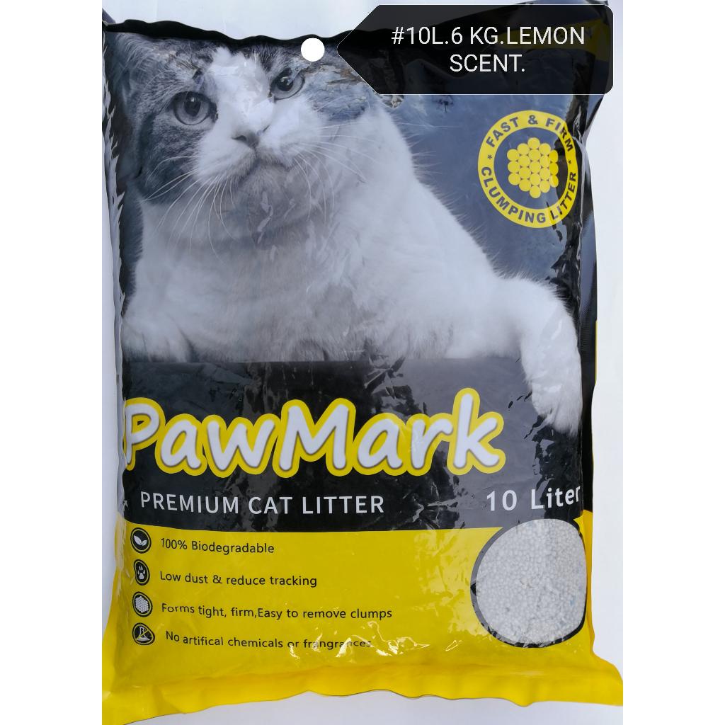 PawMark 10Litre Clumping Cat Litter Sand [Random Scent] Pasir Kucing Paw Mark
