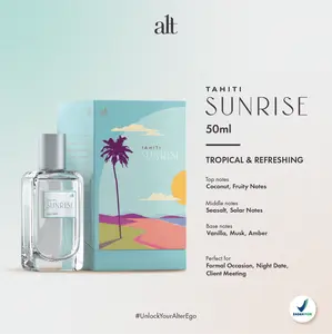 ALT Perfumery | Tahiti Sunrise | 50ml | Eau De Parfum | Perfume