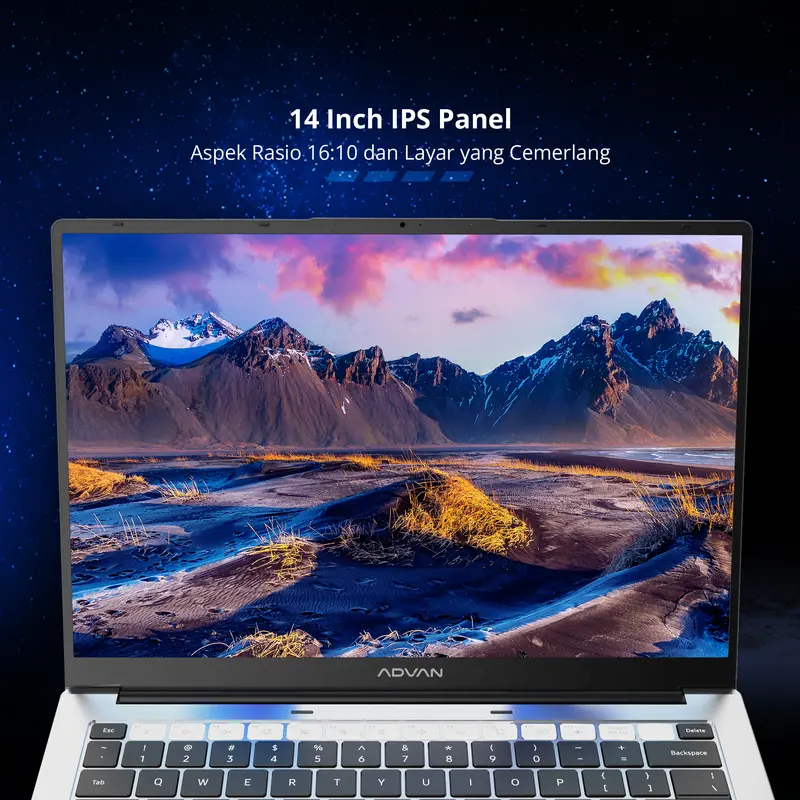 ADVAN Workplus AMD Ryzen 5 6600H 14" FHD IPS 16GB/1TB Laptop Notebook Free Windows 11 Upgradeable 4