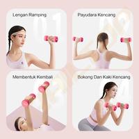 Gambar Paus Biru - Dumbell Set 1KG Barbel Sepasang Lapis PVC Latihan Beban Gym Olahraga Di Rumah Otot Lengan - 1 PCS 1KG | BIRU dari Paus Biru Indonesia Kab. Tangerang 3 Tokopedia