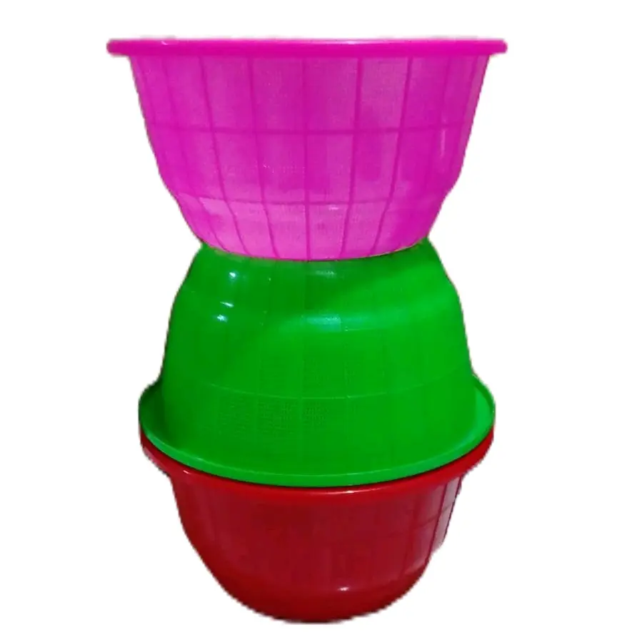 Bakul Dalam Diameter 40 Bakul Nasi Serbaguna Warna Cerah Cocok untuk Berbagai Keperluan