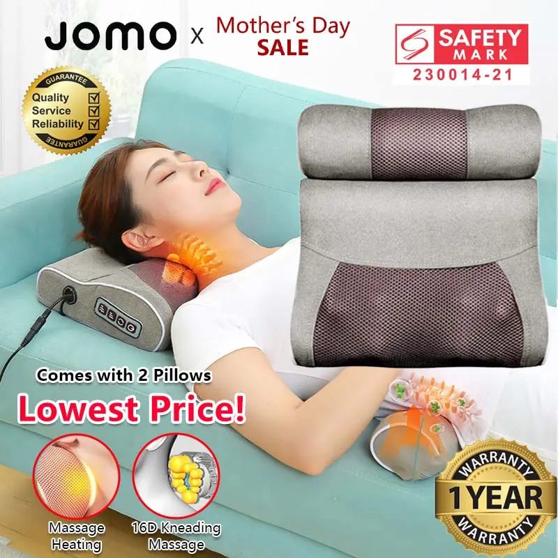 【Mother's Day Gift】 Double Combination Wormwood Electrical Massage Pillow Comfort
