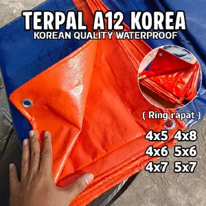 terpal A12 korea ( Ring rapat ) ukuran 4x5 4x6 4x7 4x8 5x6 5x7