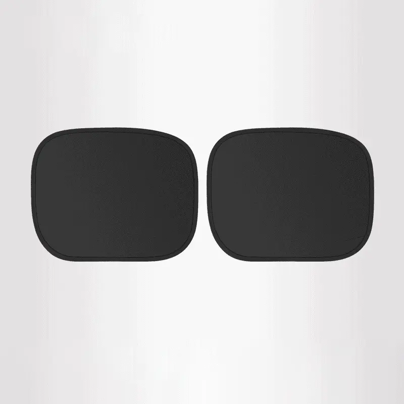 A pair of rear windows