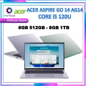 ACER ASPIRE GO 14 AG14 CORE I5 120U 8GB 1TB SSD W11 OHS 14.0WUXGA IPS