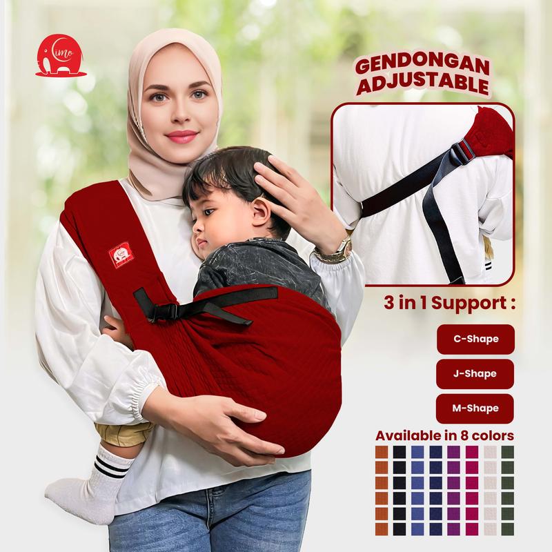 CIMO BABY - Flyknit Gendongan Geos Bayi Samping Ajustable Gendongan Jaring 4