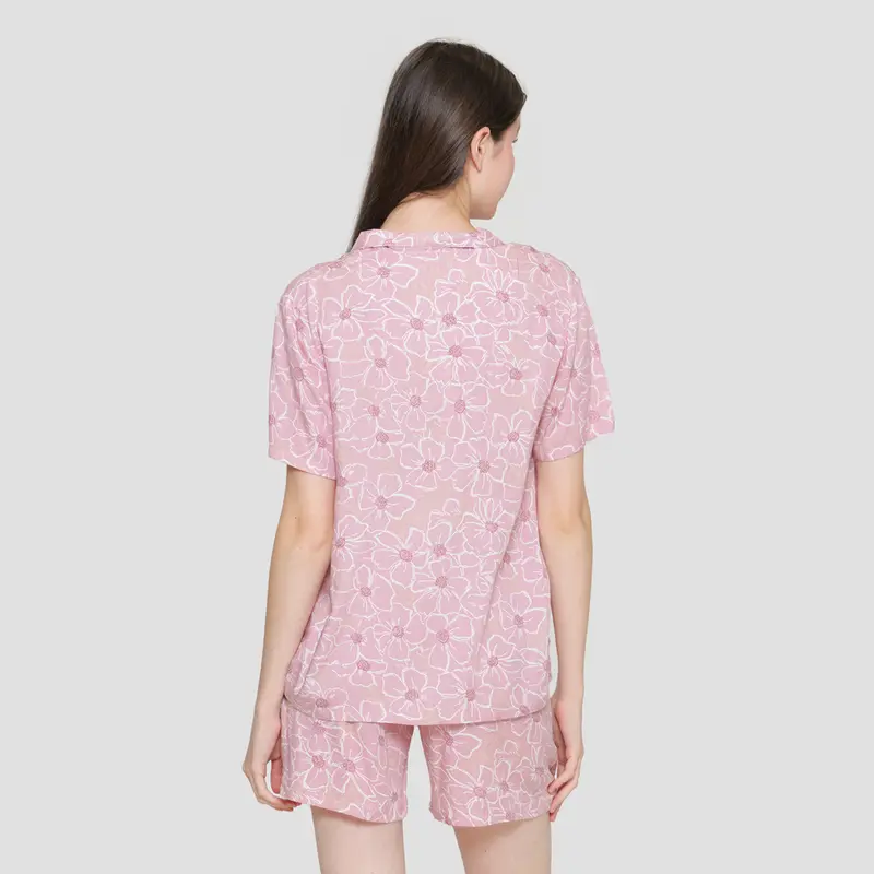 St. Yves Flowers Print Set Piyama Wanita 122241977 1