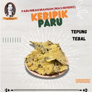 Mbah Mangun Keripik Paru Tepung Tebal (100Gr & 250Gr)