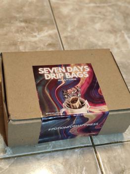 Product Review of Seven Days Drip Bag filter Coffee  By Black Potion Roastery instant kopi Bubuk from G**1 0