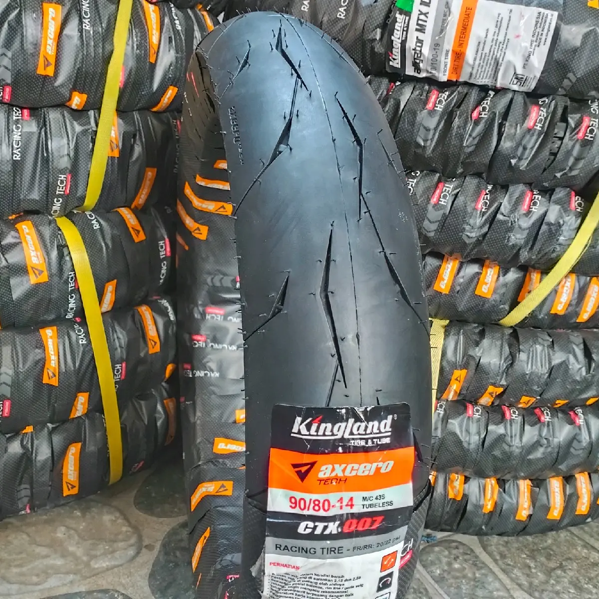 Ban tubeless matic 90/80 14 axcero CTX 007 Kingland kingland ctx 007