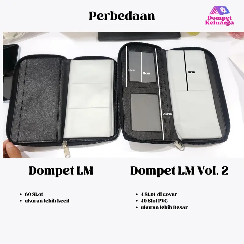 Dompet Penyimpanan Logam Mulia  Emas Antam Vol 2 - Hitam 6