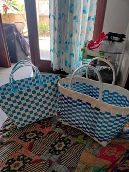 Product Review of Tas Hajatan tas  Sofenir (PLT) 22x15x19 Belanja Anyaman Plastik from A**d 0
