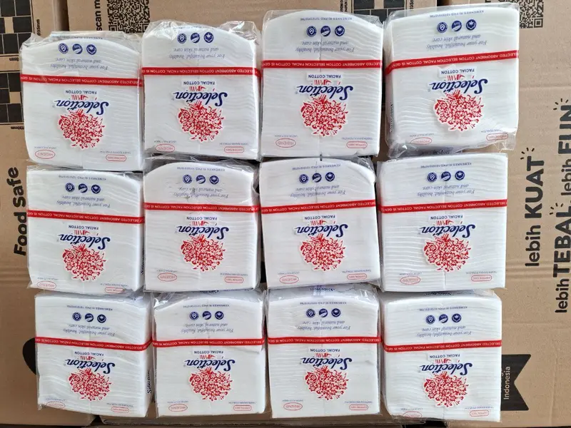 PAKET 6 Pcs Kapas Selection 35gr Kapas Kecantikan Wajah 2