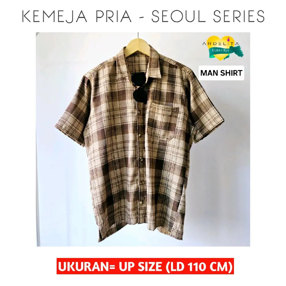 Kemeja Pria - Seoul Series - UPSIZE