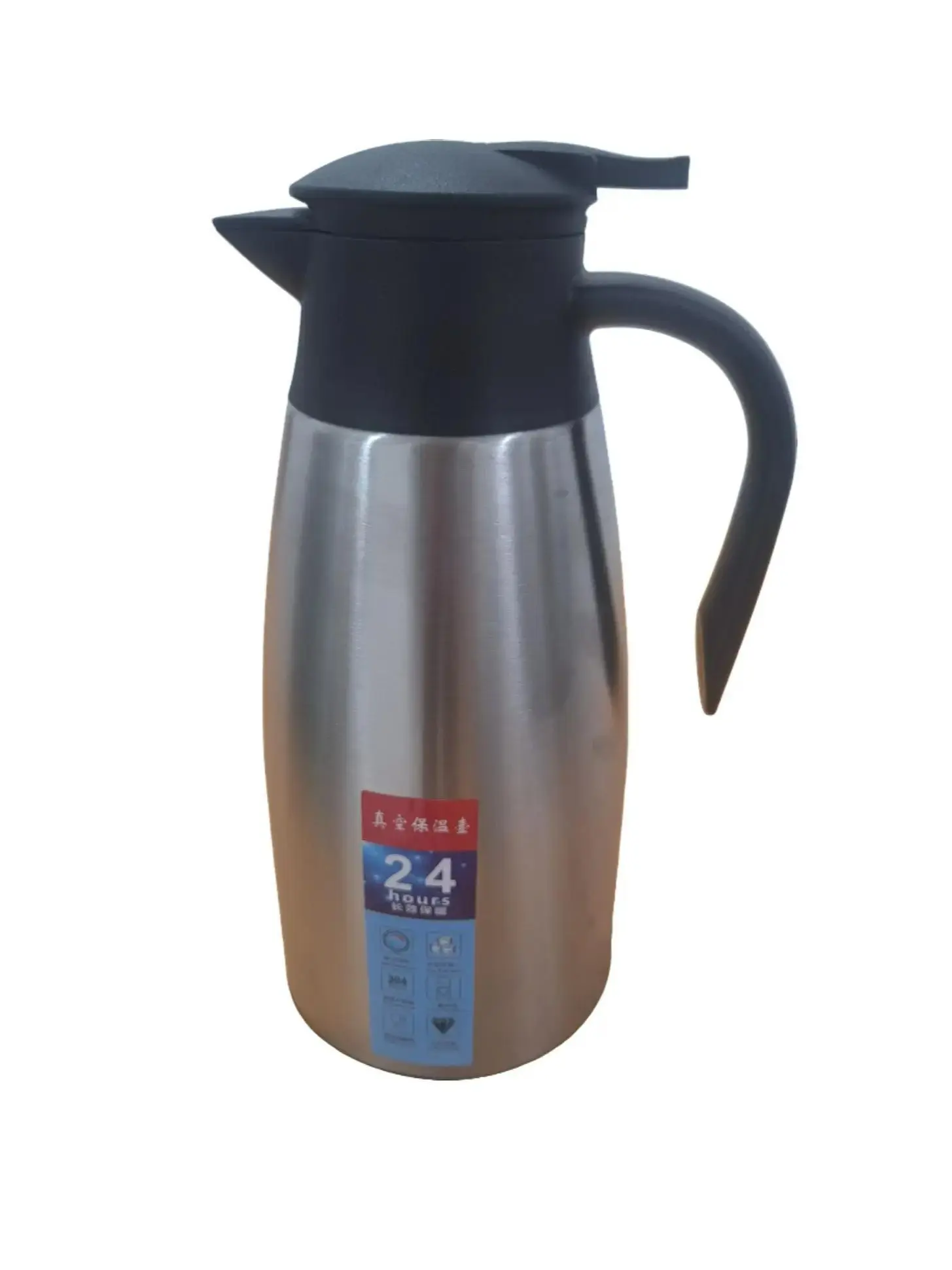 Thermos Jug Teko Tahan Panas 24 Jam SUS 304 Premium Restoran Kafe 2 Liter