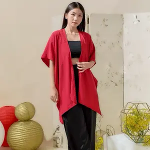 LEWY OUTER IN RED - OUTER WANITA
