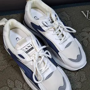 [INSTAN] PRIACANI Pionyx Shoes Man Sepatu Sneakers Sport Pria Casual - Full Black Shoes M8117