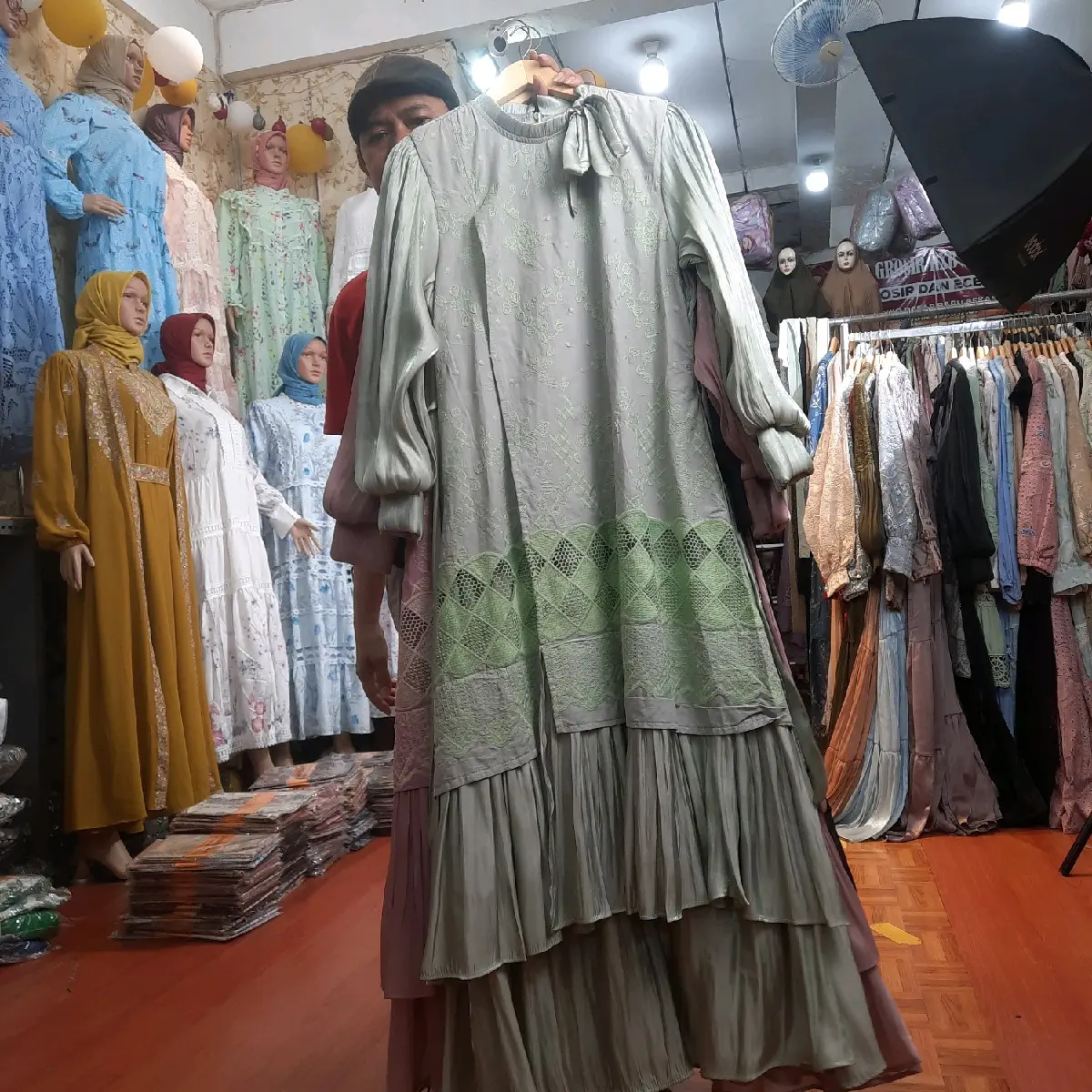 baju gamis cantik rxb fhasion