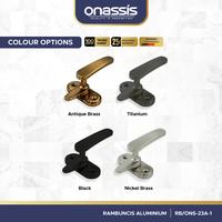 Gambar Onassis Rambuncis Jendela RB/ONS-23A-1 Pengunci Jendela Klasik Heavy Duty Zinc Alloy Casting - Antique Brass dari ONASSIS BELLUCCI OFFICIAL Kota Tangerang 2 Tokopedia