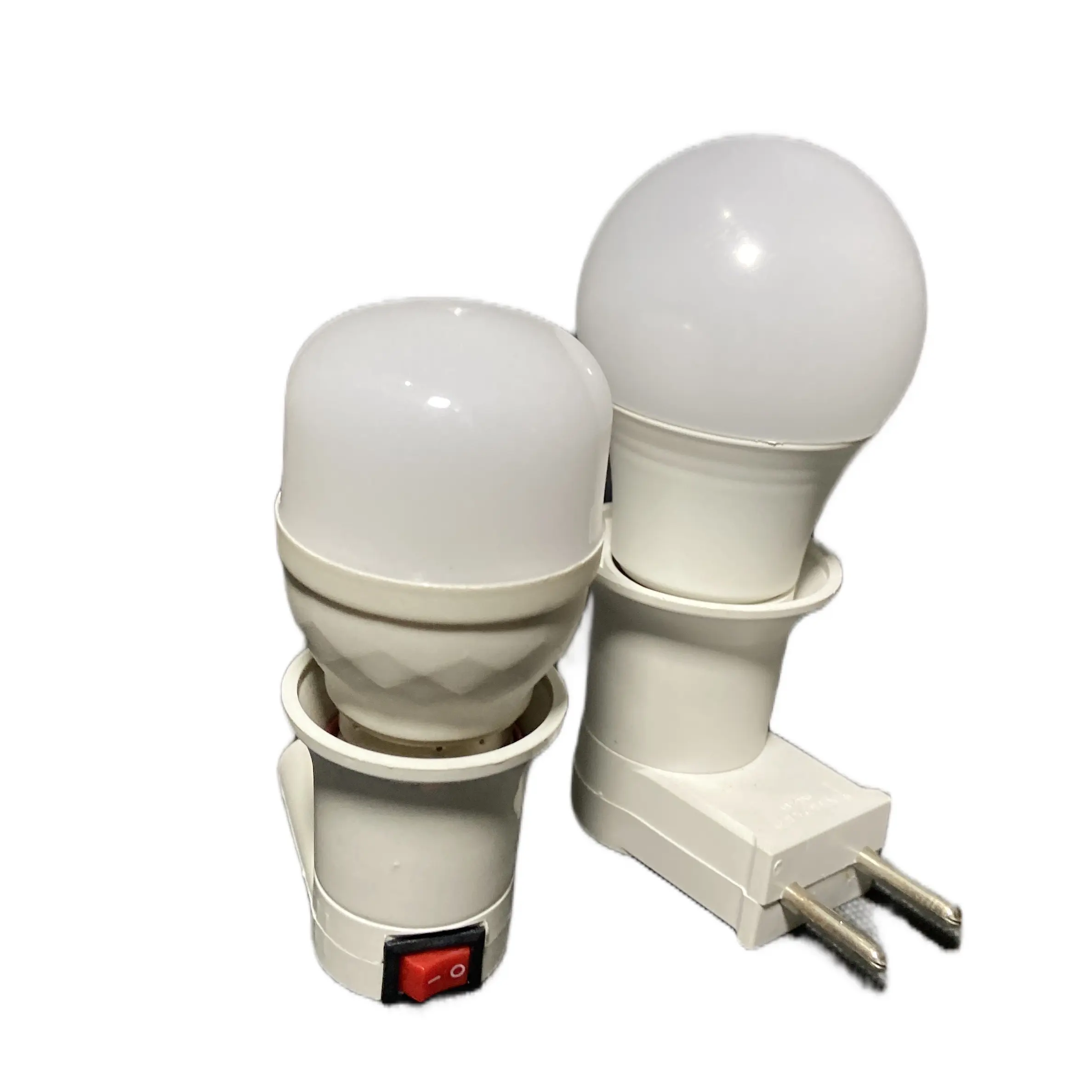 FITTING LAMPU + SAKLAR ON OFF +  LAMPU 5 WATT E27