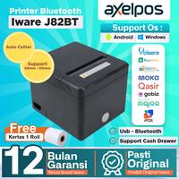 Gambar Printer Bluetooth Thermal Kasir 80mm Auto Cutter Iware IW-J82BT - J82BT dari Axelpos Kota Administrasi Jakarta Pusat 1 Tokopedia