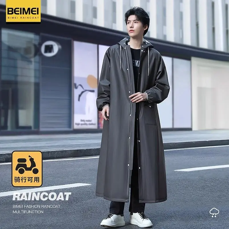 Áo mưa, Unisex, dành cho người lớn, dài và đầy đủ thân với găng tay, Thích hợp cho xe máy Điện đi bộ và đi xe đạp, Chống mưa, được làm bằng EVA tích hợp, áo mưa