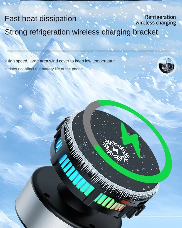 ที่ยึดมือถือในรถยนต์แม่เหล็ก ดูดแน่น