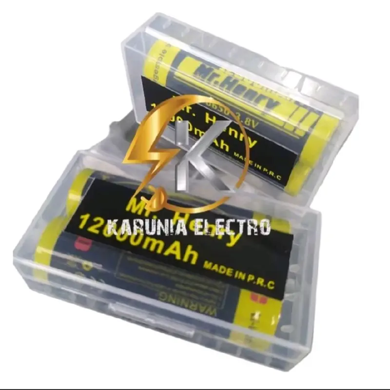 baterai mr hanrry 3.7volt 12.000 mah 0