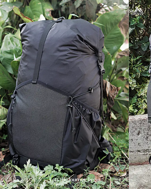 LARANTUKA GEAR 5 - Backpack FRAME ANTI GRAVITY , BACKPACK ULTRALIGHT, BACKPACK GUNUNG 30L Backpack ULTRALIGHT LARANTUKA TRIPLE OUTDOOR 5