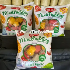 Wong Coco Mini Pudding 168g isi 12 cup