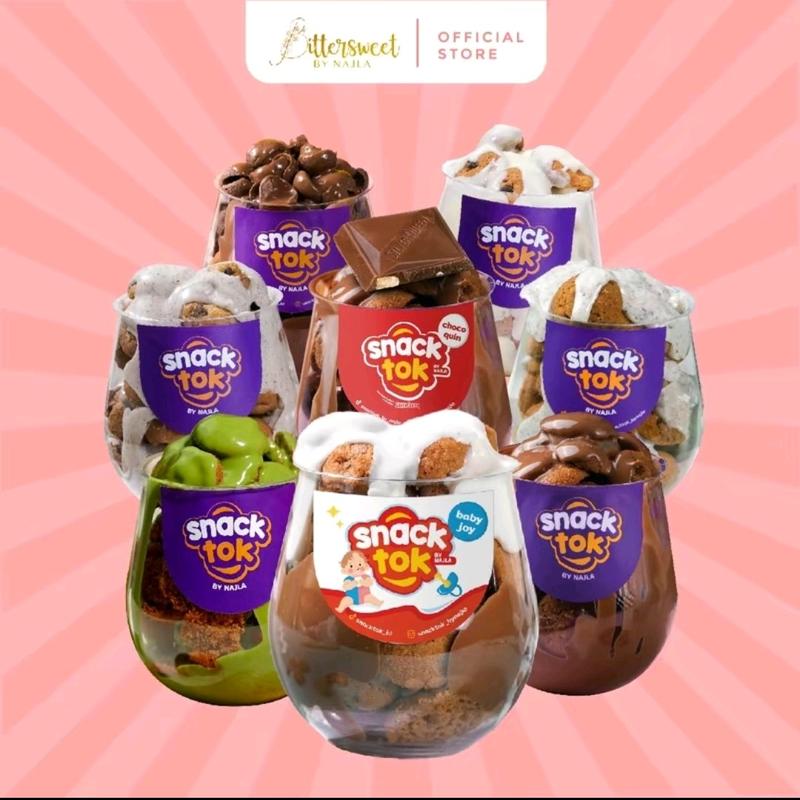BITTERSWEET BY NAJLA - SNACKTOK FULL COOKIES READY STOCK ( MATCHA, NUTELLA, CHOCOMILKY, TIRAMISU, BABYJOY ) 0