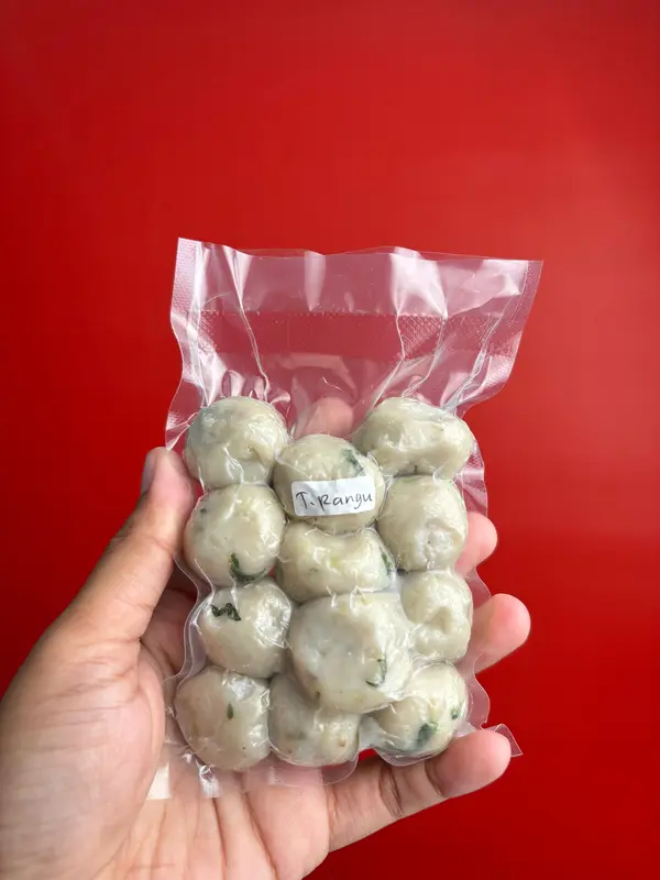 12 Butir Cilok Tulang Rangu [ Cilok Saja ] Food Makanan Frozen Meat Seafood Toples Cumi Baso 0