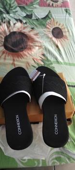 Product Review of SANDAL CR WANITA/SANDAL TERBARU/SANDAL SLOP/SANDAL RAJUT/SANDAL CR SLOP RAJUT SANDAL SLOP WANITA Tanpa Hak Merah from T**0 0