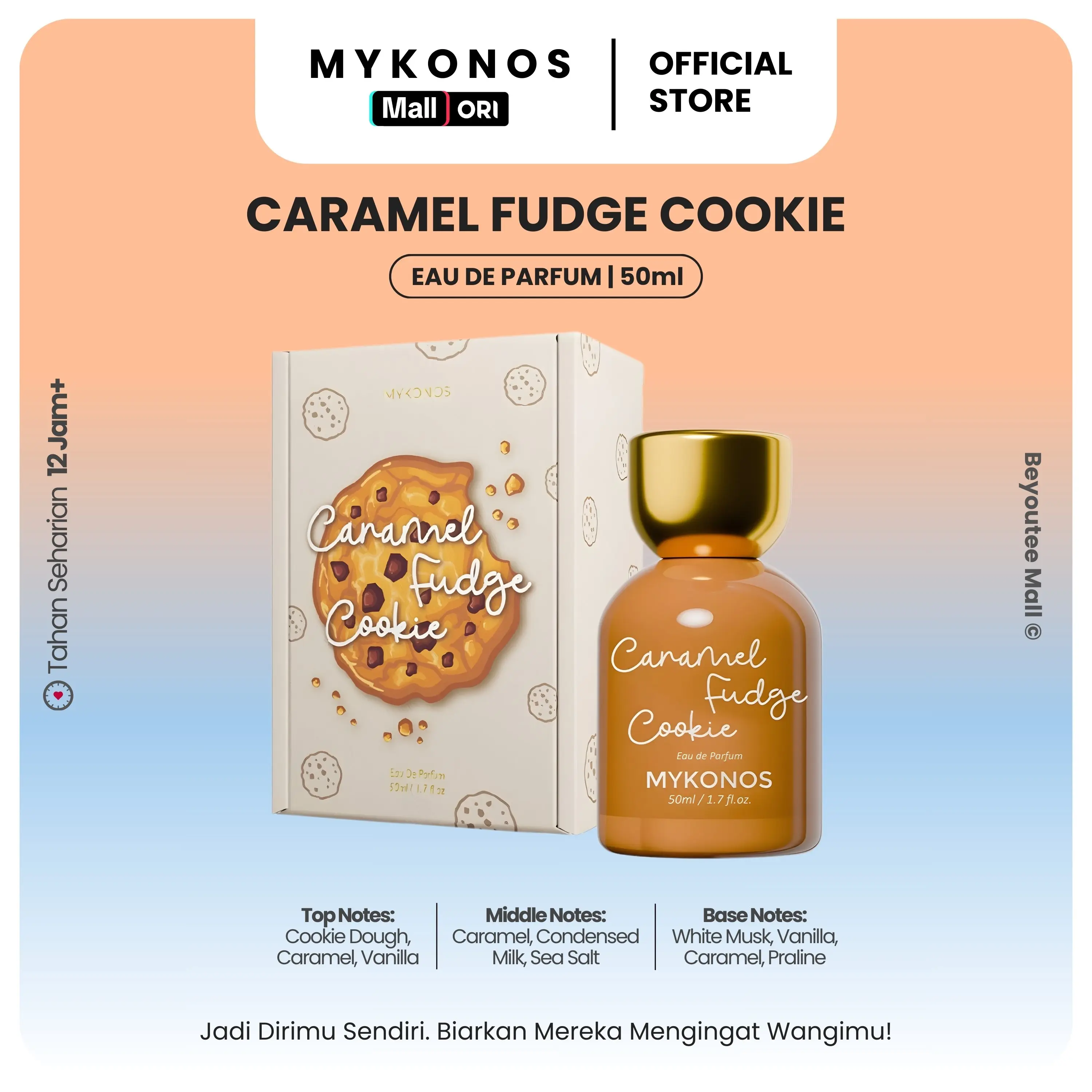 Caramel Fudge Cookie