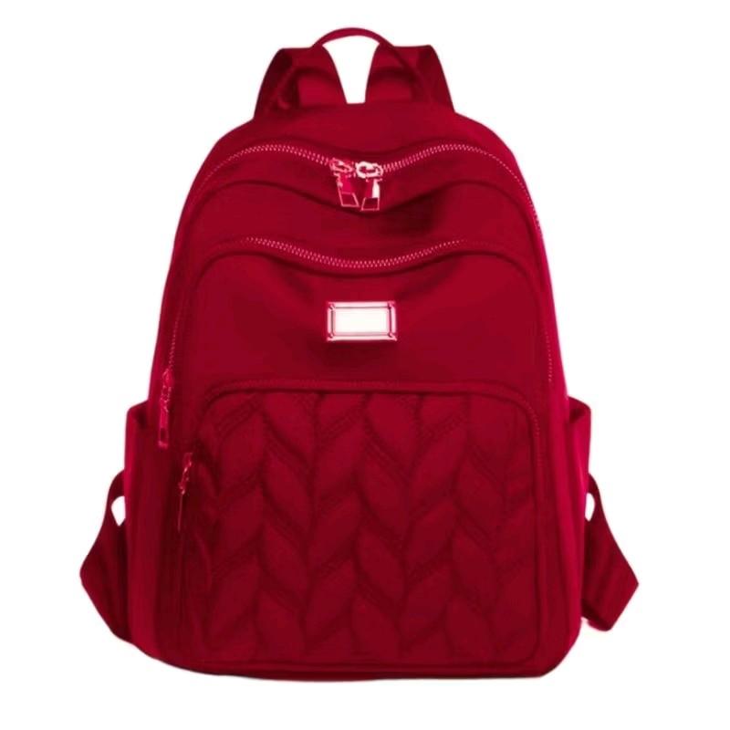 Sale Tas Ransel Fashion Tas Wanita Model Chibao Motif Bordir Multipocket Ukuran 35×15×27cm 6