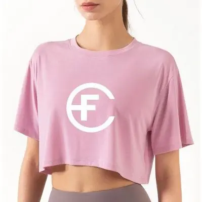 Fbrand Womens Crop That Tee (Pink)