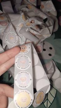 Product Review of COD Sticker Roll 500 Pcs 2,5cm Sanrio Labubu Cartoon Label Happyday Lucu Stiker Thankyou Paper SS001 Stationery Putih from `**^ 0