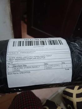 Product Review of SILKORO SERUM VITAMIN PERAWATAN RAMBUT from a**y 1