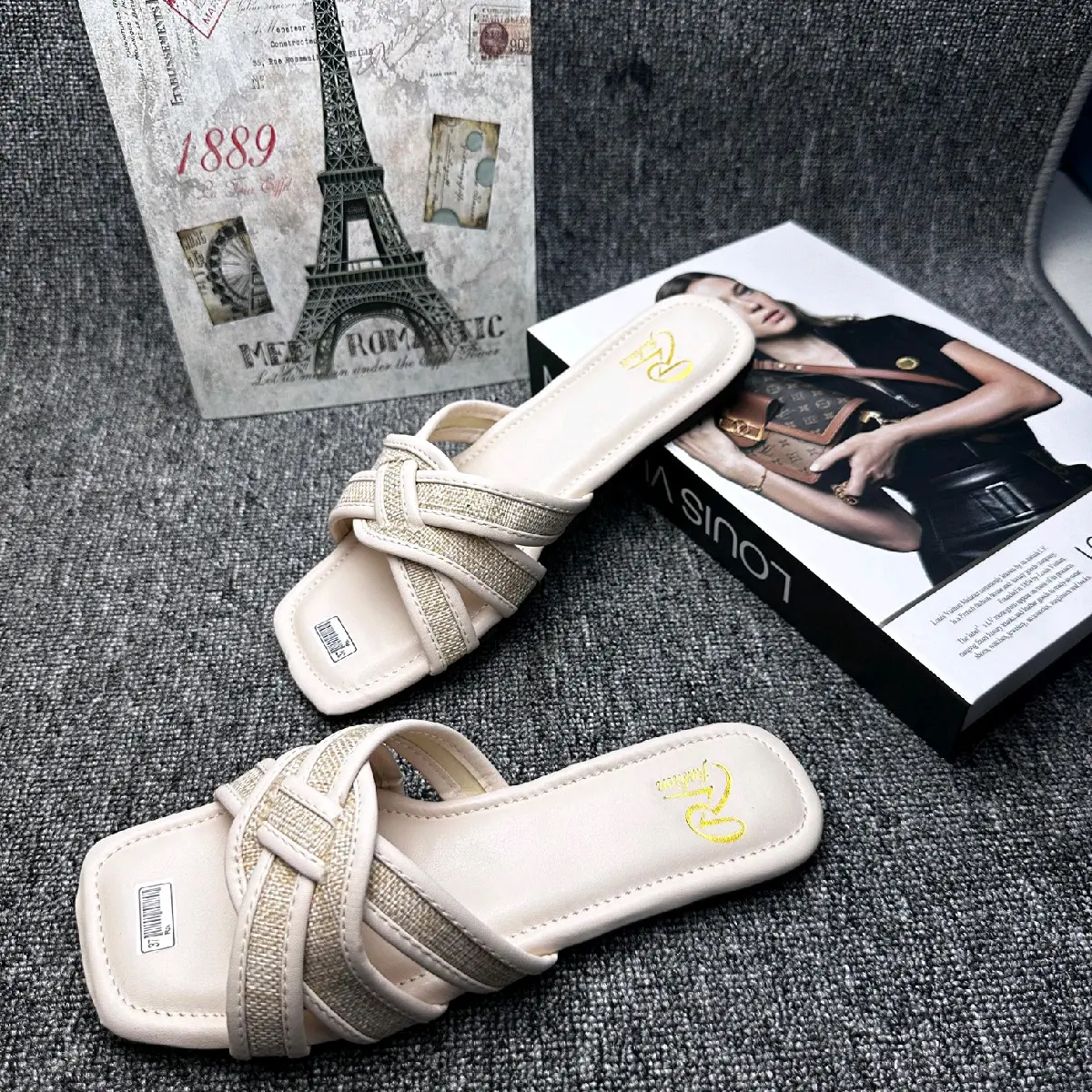 Stella sandal simple slop elegant 2