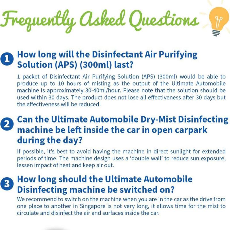 Product Introduction of Biocair Ultimate Dry-Mist Automobile Disinfecting Machine Bundle 37