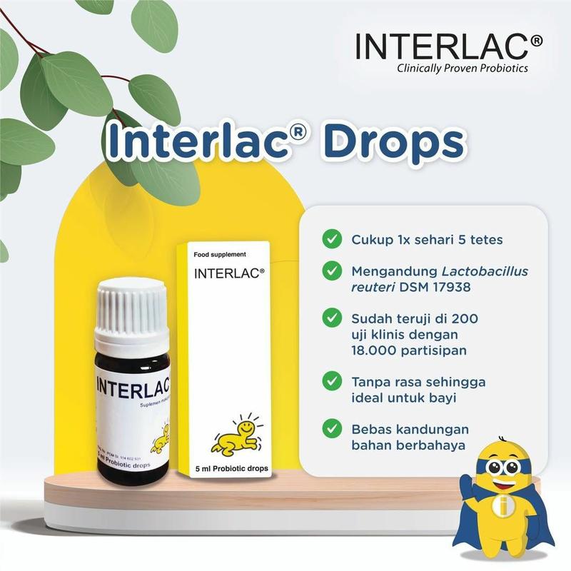 Product Introduction of Interlac Drops Probiotik untuk Menjaga Kesehatan Pencernaan Bayi dan Anak - Pelancar 11