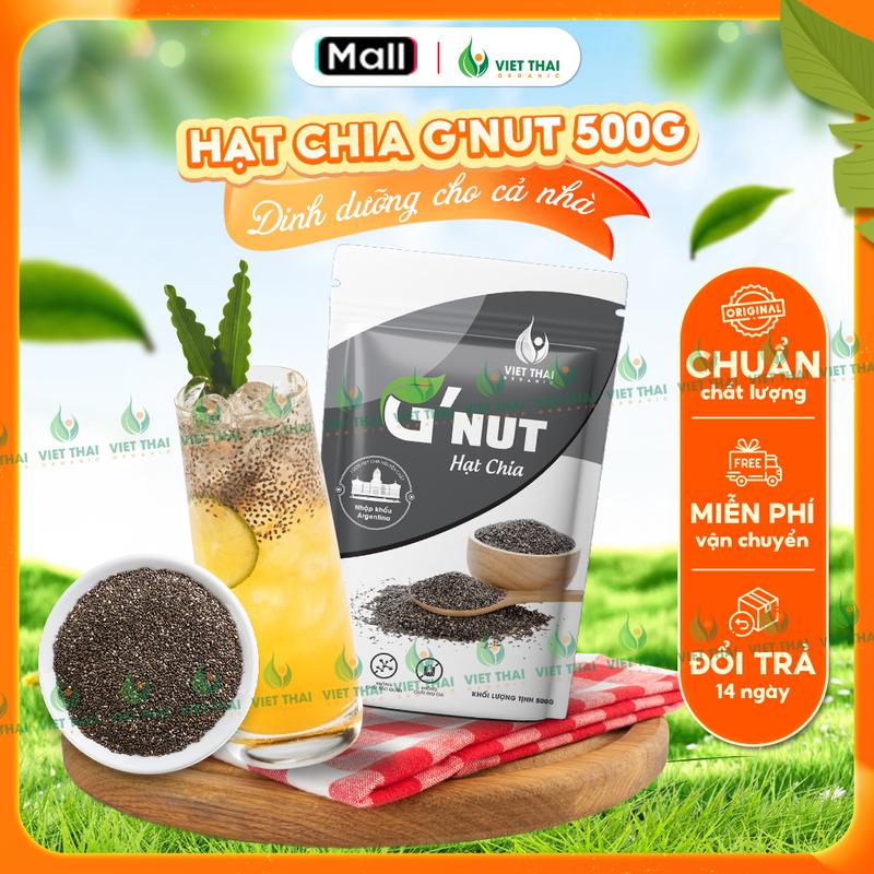   MỚI  Hạt Chia G'Nut Úc Sạch Đều Đẹp Chất Lượng Eatclean Healthy Food  Việt Thái Organic  