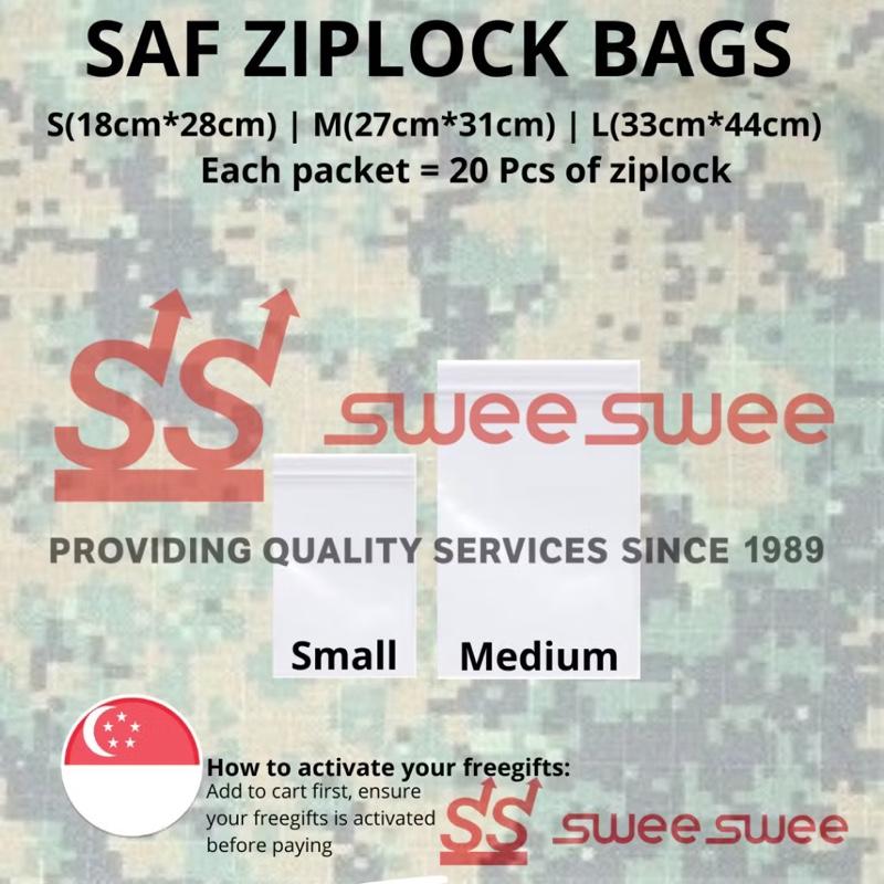 Product Introduction of CHEAPEST & READYSTOCK SAF ZIPLOCK BAGS FOR EASYSTORAGE Emart fieldcamp 21
