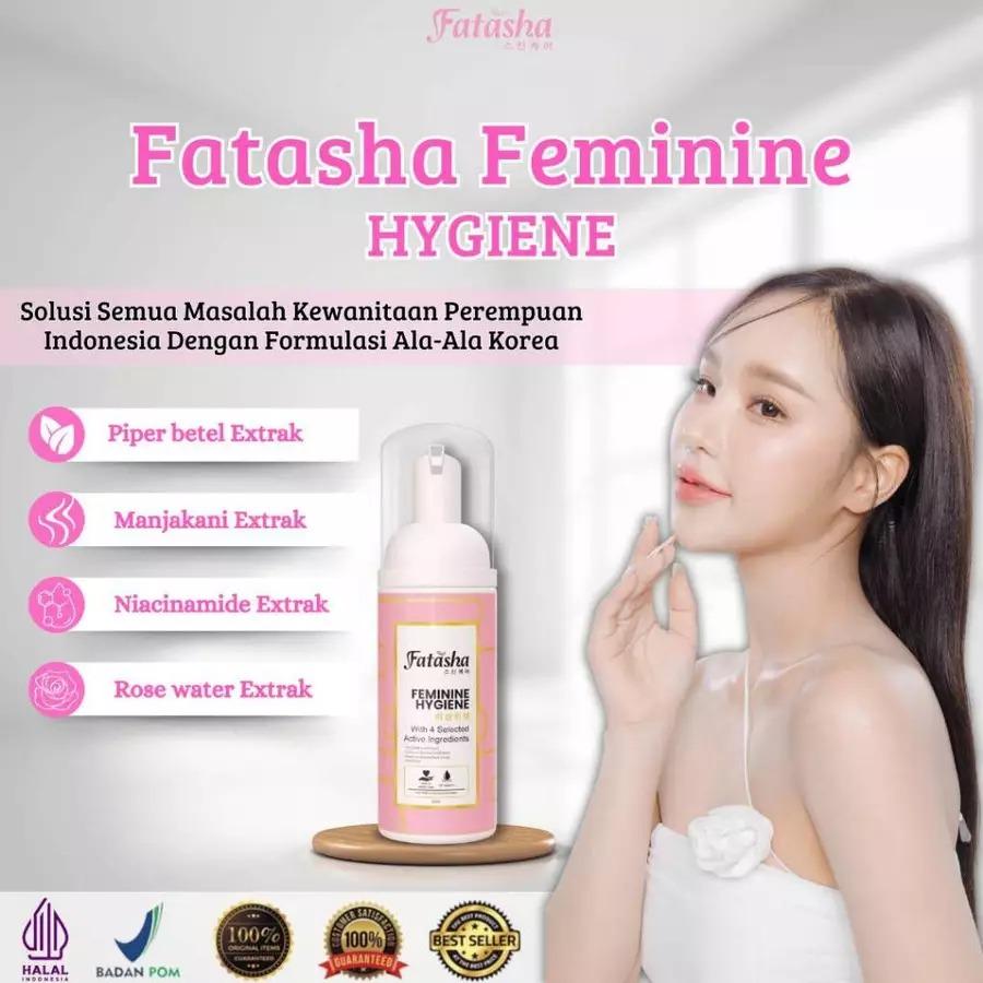 Fatasha Feminine Hygiene Korean, Untuk Merawat Area Kewanitaan Tetap Bersih & Terjaga ( Mencegah Keputihan AB Normal& Keriput ) BPOM - 1 Femenine Hygiene