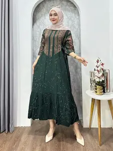 Daster Cibi Elegan 3/4 Sleeve – Bikin Hari Kamu Lebih Stylish Bahan Rayon Premium Grade