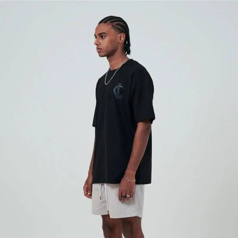 CELCIUS Kaos Lengan PendekTshirt Healer Black Tees T-Shirt American Cotton 20s Armless Blackdistro pria t shirt tee putih kaos keren baju kaos pria distro boxy t shirt oversize pria t shirt biru atasan t shirt oversize pria tshirt boxy 1