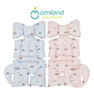Omiland Alas Stroller / Bouncer / Car Seat + Bantal Dot Bahan Lembut Motif FOX Series
