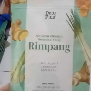[BPOM] Teh Rimpang Detoplus - Teh Kunyit Jahe Lengkuas Sereh Halal MUI & Sertifikasi BPOM - Teh Celup Minuman Rempah alami - Original Herbal Tea.