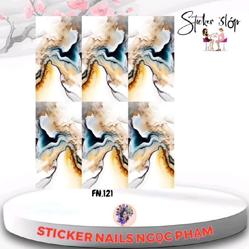 M50-STICKER NAILS FULL NỀN DÁN NAILS BOX DÀI 3-3,5CM DÁN TRỰC TIẾP LÊN MÓNG ÚP NAILS BOX KHÔNG CẦN SƠN LÓT NỀN