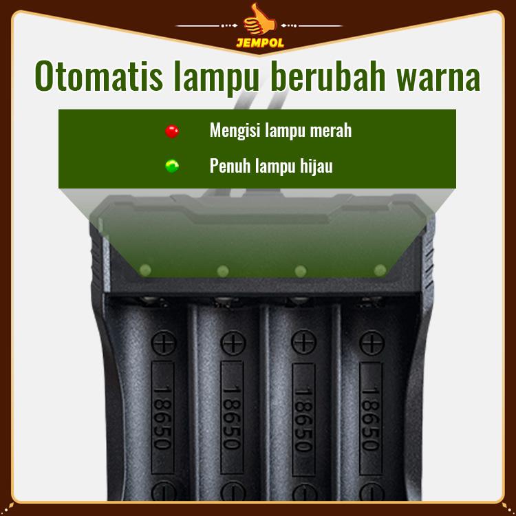 JEMPOL Pengisi Daya Baterai Litium Aman Dan Efisien, Pengisi Daya Otomatis Berhenti Saat Penuh Dilengkapi Dengan Colokan, Pengisi Daya Pengisian Cepat Baterai